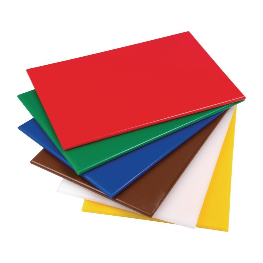 Schneidebretter | 6er-Satz | Kunststoff | 610 x 455 x 25 mm