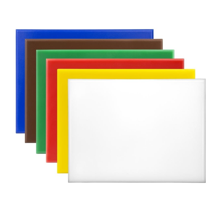 Schneidebretter | 6er-Satz | Kunststoff | 300 x 225 x 12 mm