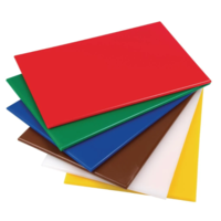 Cutting board plastic 450x300x12mm | 6 Colors