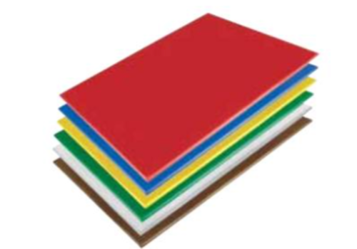  Hygiplas Planche à découper en plastique | 450 x 300 x 25 mm | 6 couleurs 