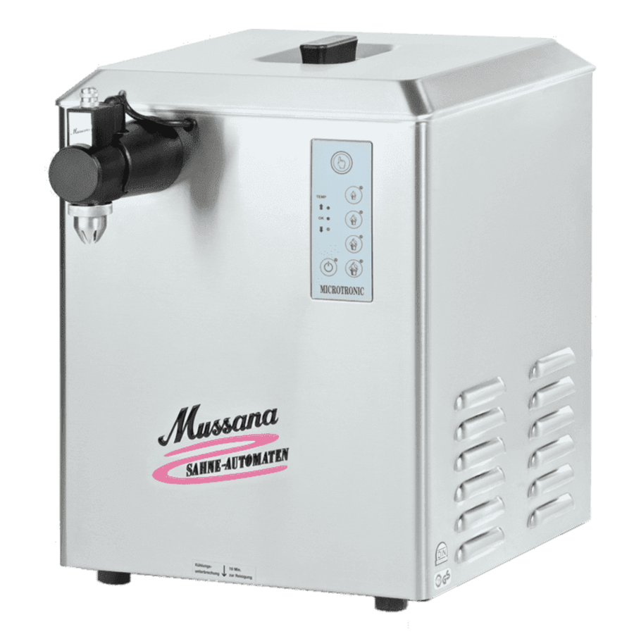 Machine à crème fouettée Mussana | 12 litres grand | 390 x 510 x 370 mm