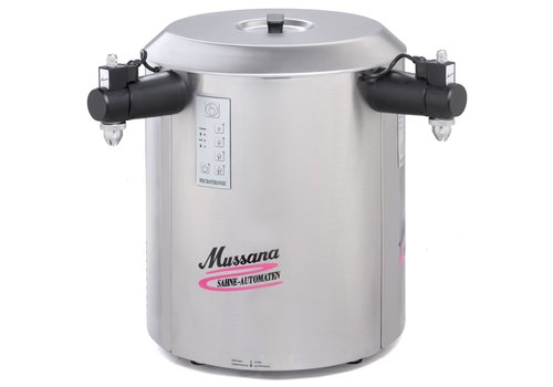  HorecaTraders Machine à crème fouettée Mussana | Duo 2x6 litres | 430 x 550 mm 
