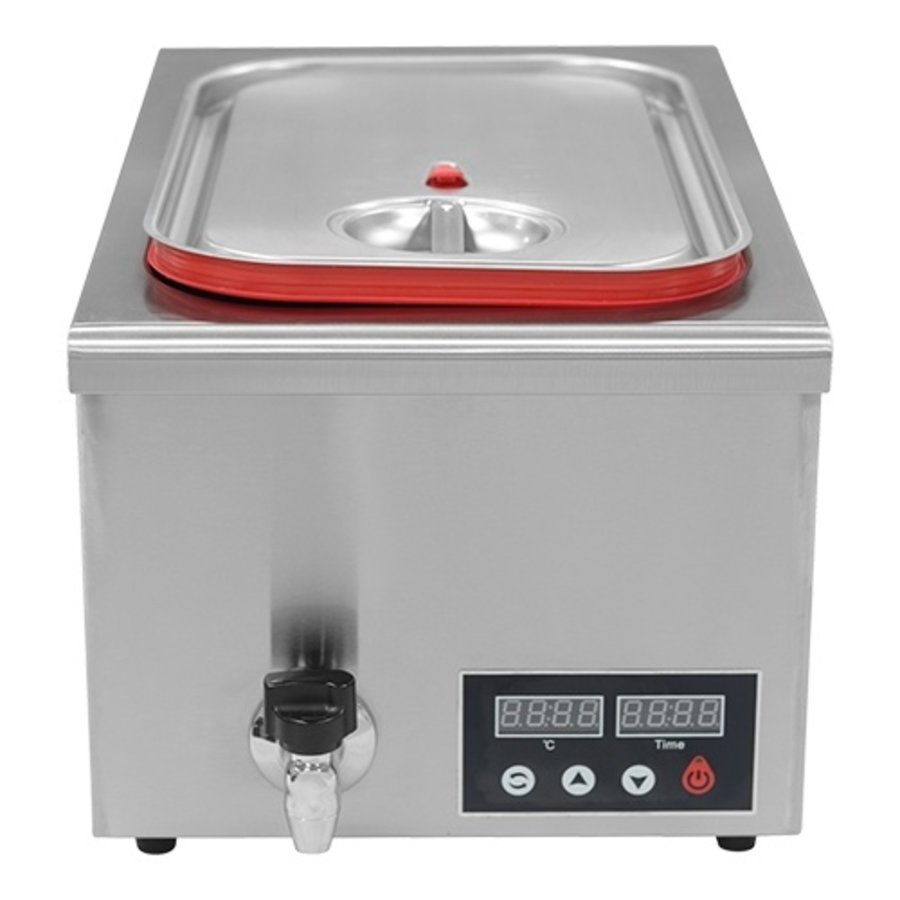 Sous Vide Wasserbad | 700 W | 24L | 45-90°C | 62,5 x 36 x 30 cm