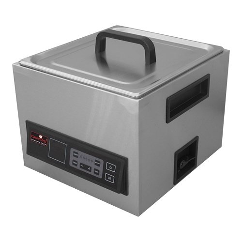  HorecaTraders Sous Vide Wasserbad | 2000 W | 14L | 30-90°C | 34,1 x 40 x 31,7 cm 