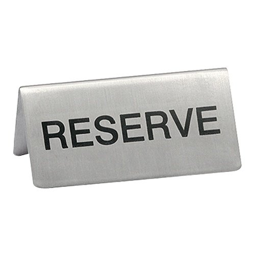  HorecaTraders Réserve de plateau de table | acier inoxydable | 4,5 x 10 x 5,7 cm 
