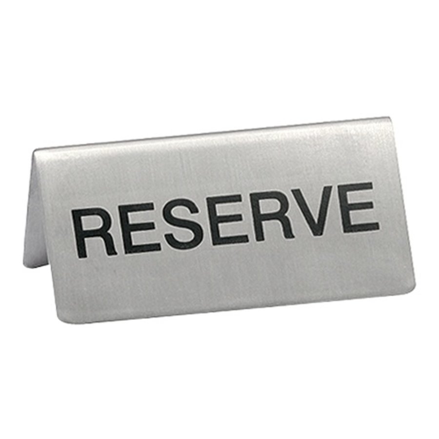 Tafelbord reserve | RVS | 4,5 x 10 x 5,7 cm