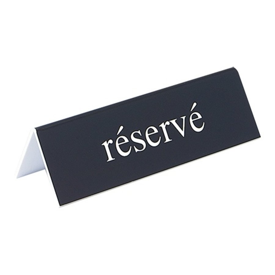 Table plate reserve | Plastic | 4 x 13 x 3.5 cm