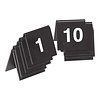 HorecaTraders Table number set | 01~10 | Polystyrene