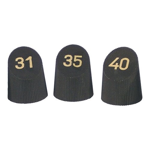  HorecaTraders Table number set | 31~40 | Plastic | Black 