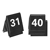 HorecaTraders Table sign number set | 31~40 | Polystyrene