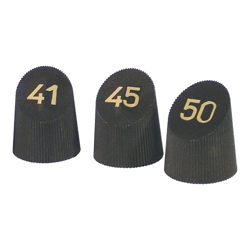  HorecaTraders Table sign number set | 41~50 | plastic | Black 