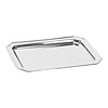 HorecaTraders Serving tray | Stainless steel | 25 x 19.6 cm