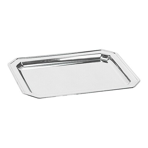 HorecaTraders Plateau de service | acier inoxydable | 0,61 kg | 31 x 23,5 cm 