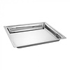 HorecaTraders Serving tray | stainless steel | High gloss | 36x30cm