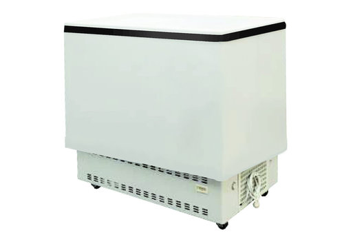  HorecaTraders Kühltruhe mit Schiebedeckel | 88 kg | 250 Liter | 1022 x 622 x 1007 mm 