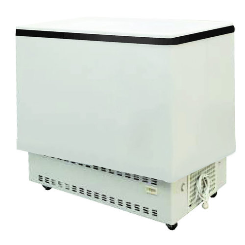  HorecaTraders Kühltruhe mit Schiebedeckel | 88 kg | 250 Liter | 1022 x 622 x 1007 mm 