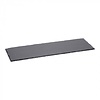 HorecaTraders Serving tray | Black | Slate | 0.5kg | 40 x 12 cm