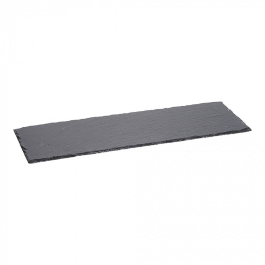 Serving tray | Black | Slate | 0.5 kg | 40 x 12 cm