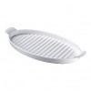 HorecaTraders Serving tray | Porcelain | White | 40 x 20 cm