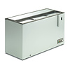 HorecaTraders Cool box with sliding lid | White | 0°C/+8°C | 62kg | 1400x600x830mm