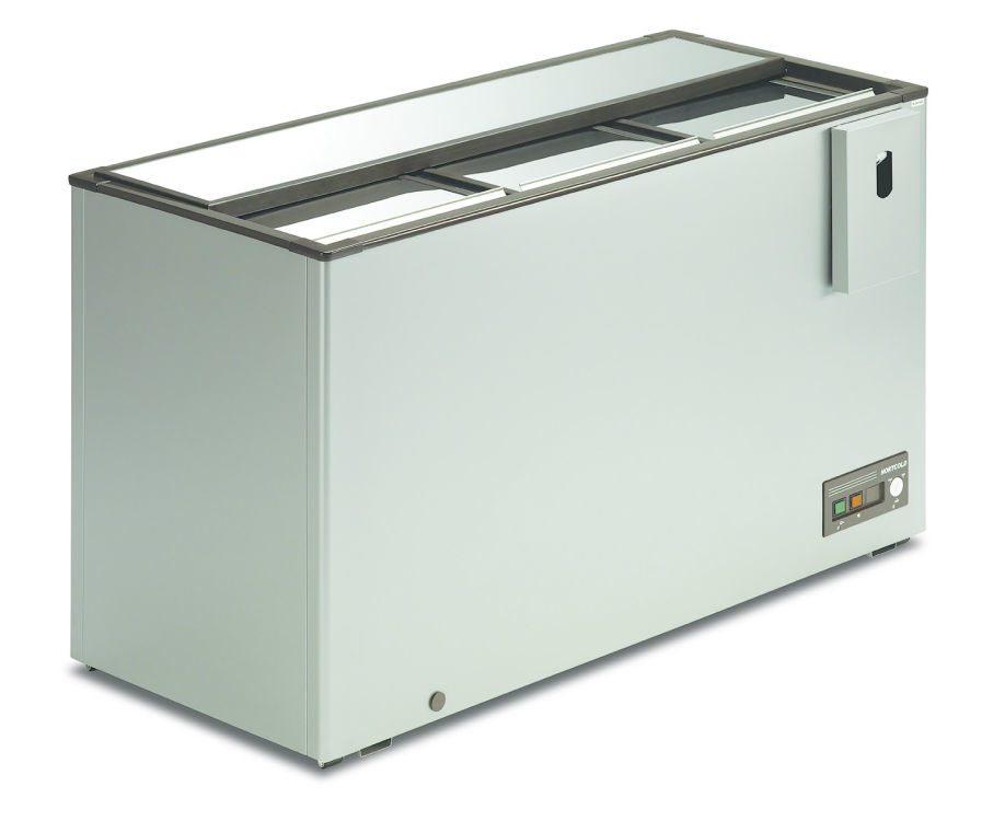 Buy Cool box with sliding lid White 0°C/+8°C 62kg