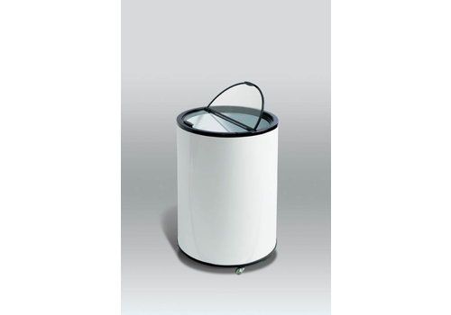  HorecaTraders Cooler Cans/Bottles | Round | White | Ø565 x 836 mm 