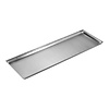 HorecaTraders Serving tray | Stainless steel | 83x27cm