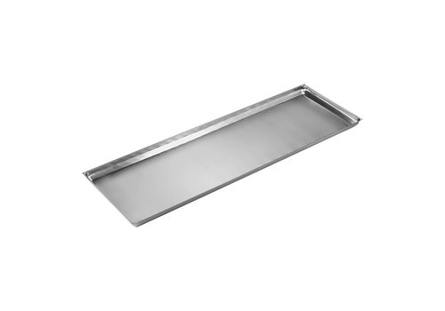  HorecaTraders Serving tray | Stainless steel | 83x27cm 