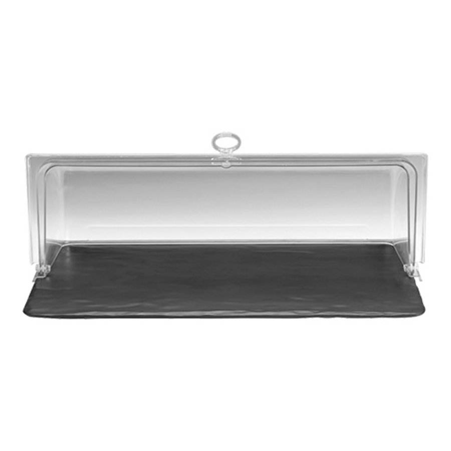 Plateau de service | Noir | Plastique | GN1/1 | 53 x 32,5 cm