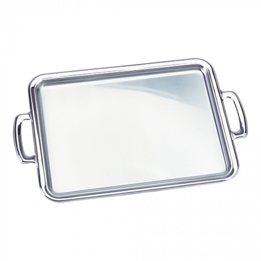 Plateau de service | acier inoxydable | 40 x 30 cm
