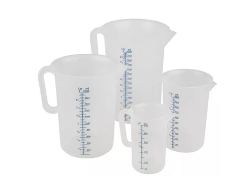  HorecaTraders Plastic Measuring Cup | 5 Different Formats | 500ml to 5000ml 