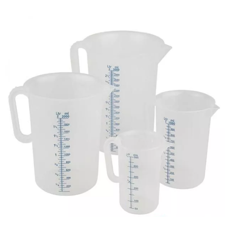 Plastic Measuring Cup | 5 Different Formats | 500ml to 5000ml