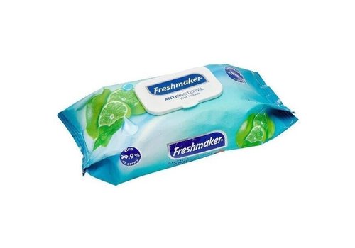 HorecaTraders Lingettes nettoyantes antibactériennes et antifongiques (120 pièces) 