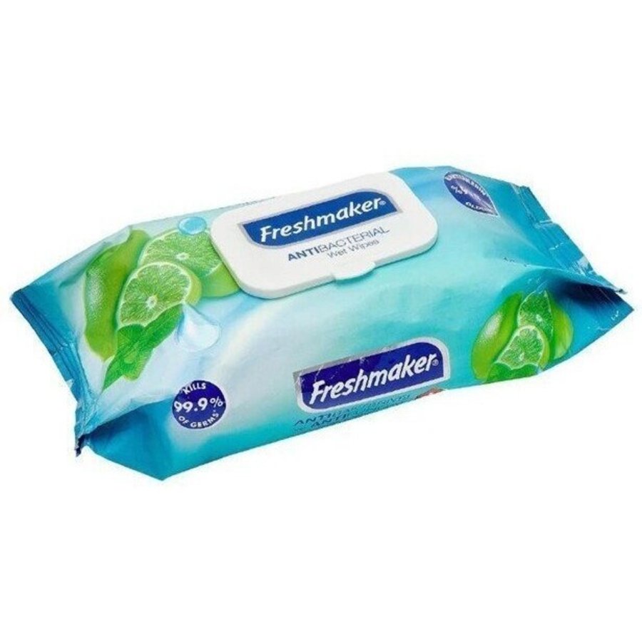 Lingettes nettoyantes antibactériennes et antifongiques (120 pièces)
