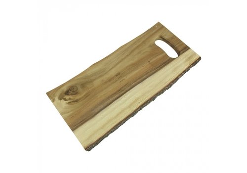  HorecaTraders Serviertablett | Holz | 1 kg | 46 x 20 cm 