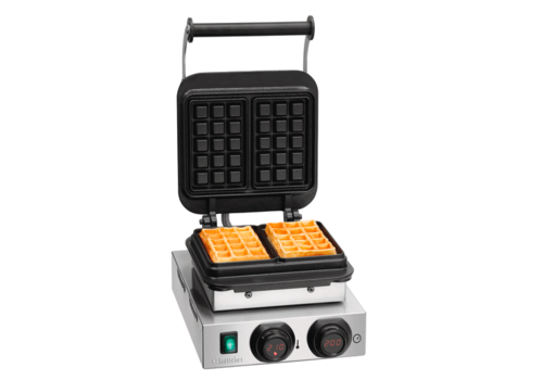  Bartscher Waffle maker | cast iron | 50°C to 300°C | 460x285x245mm 