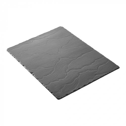  HorecaTraders Serving tray | Porcelain | Slate Design | 54x17cm 