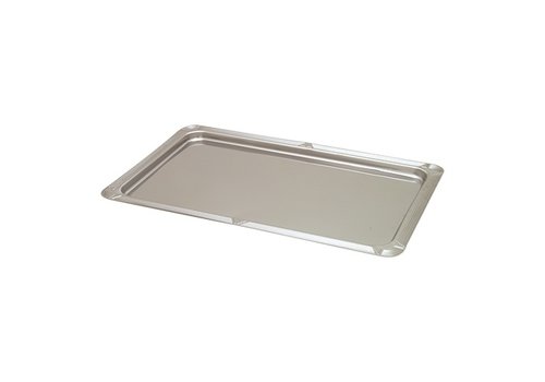  HorecaTraders Serviertablett | Edelstahl | GN1/1 | 32,5 x 53 cm 