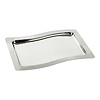HorecaTraders Serving tray | stainless steel | GN1/1 | 32.5 x 53 x 1 cm