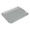 Serving tray | stainless steel | 1.4kg | GN1/1 | 53 × 32.5 cm