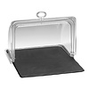 HorecaTraders Serviertablett | Kunststoff | GN1/2 | 26 x 32 x 20 cm