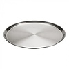 HorecaTraders Serving tray | stainless steel | 0.8kg | Ø40 cm