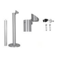 Cigarette butt column aluminum 4.5 liters | 1350 butts