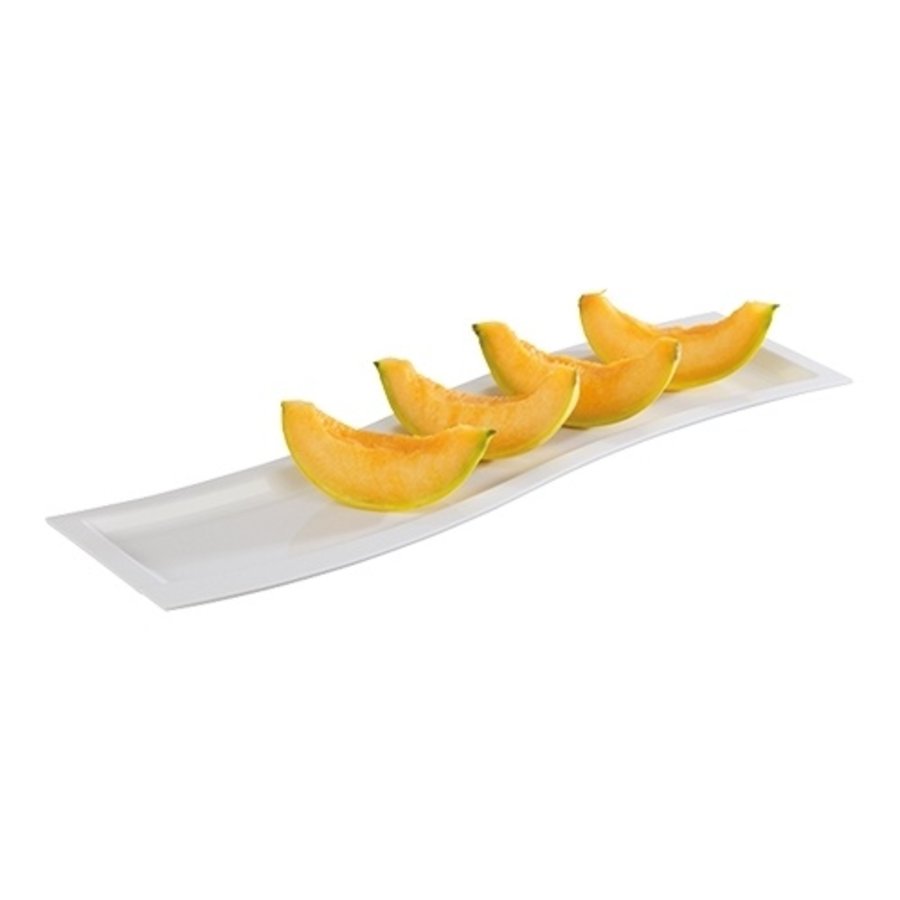 Serving tray | Plastic | 0.6 kg | GN2/4 | 16.2 x 53 x 2 cm