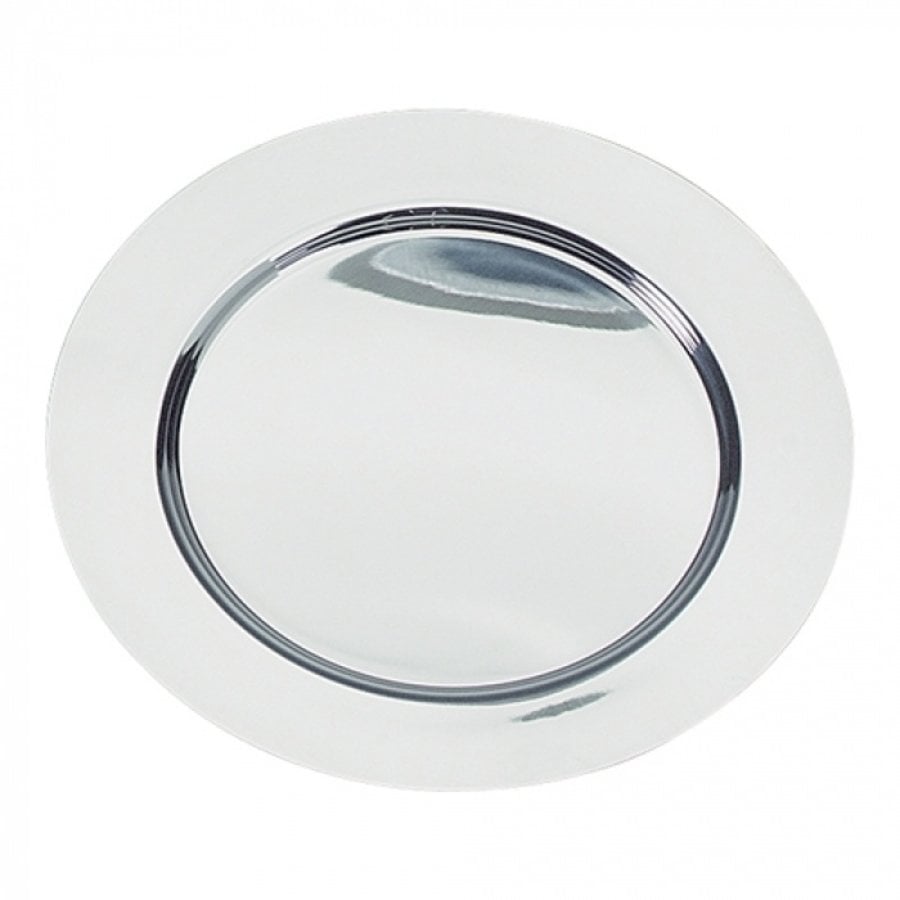 Plateau de service | 0,9 kg | acier inoxydable | Ø37 cm