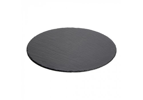  HorecaTraders Plateau de service | ardoise | Ø35cm 