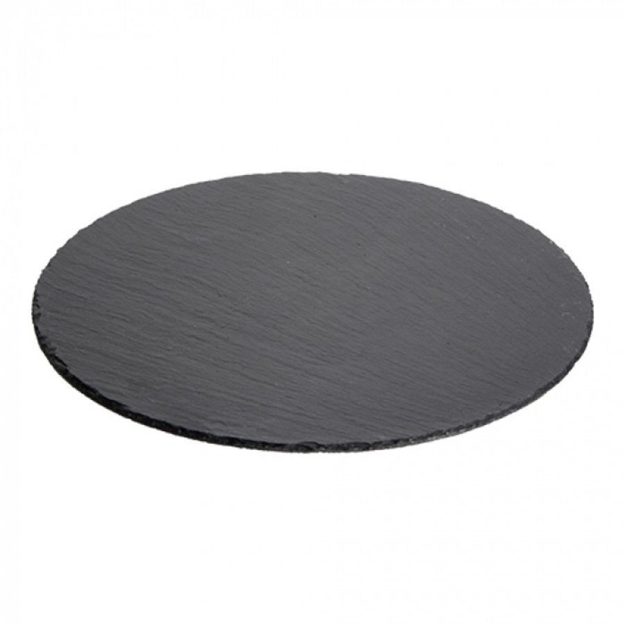 Plateau de service | ardoise | Ø35cm