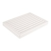 HorecaTraders Planche à découper le pain | Polyéthylène | Ramasse-miettes | 43 x 32 cm