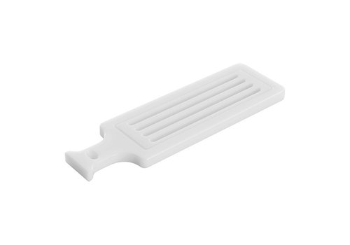  HorecaTraders Bread cutting board | Polyethylene | Crumb Catcher and Handle | 50x15cm 