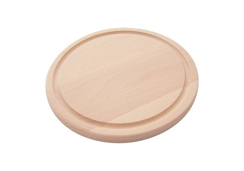  HorecaTraders Cutting Board | Groove | Beechwood | Multiple Sizes 